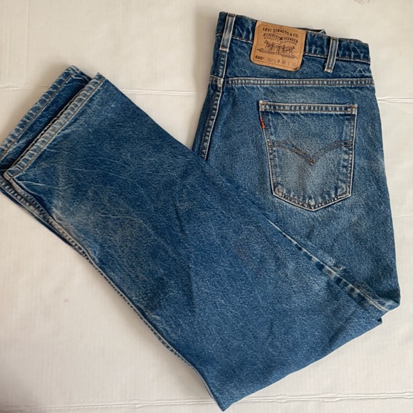 Vintage Levis 505 Jeans  Size 38 x 30 Orange Tab - Picture 14 of 14